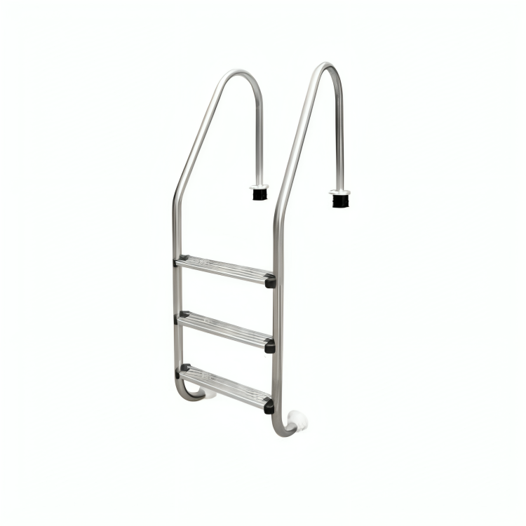 Aqua - STANDARD LADDER STAINLESS STEEL AISI 304 LUXE TREADS 3 - L-106