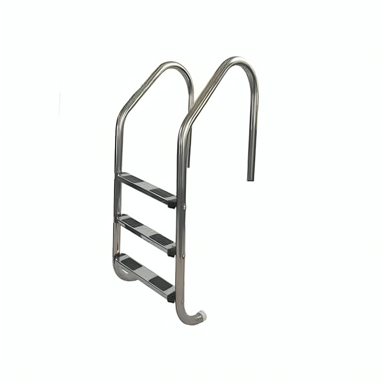Aqua -OVERFLOW LADDER STAINLESS STEEL AISI 304 LUXE TREADS 3 - L-406