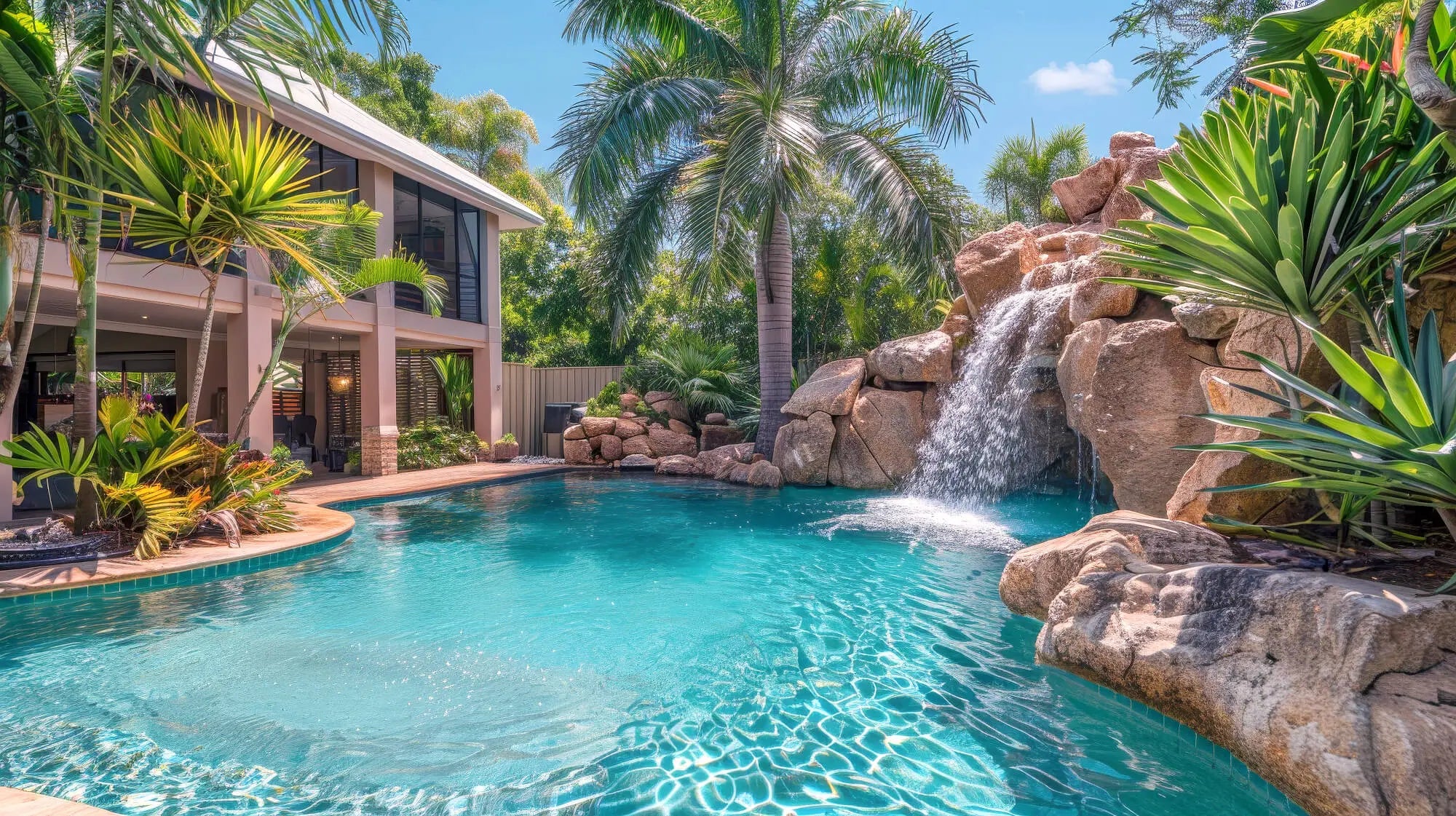 Expert Advice on Crafting a Seamless Waterfall Swimming Pool Design